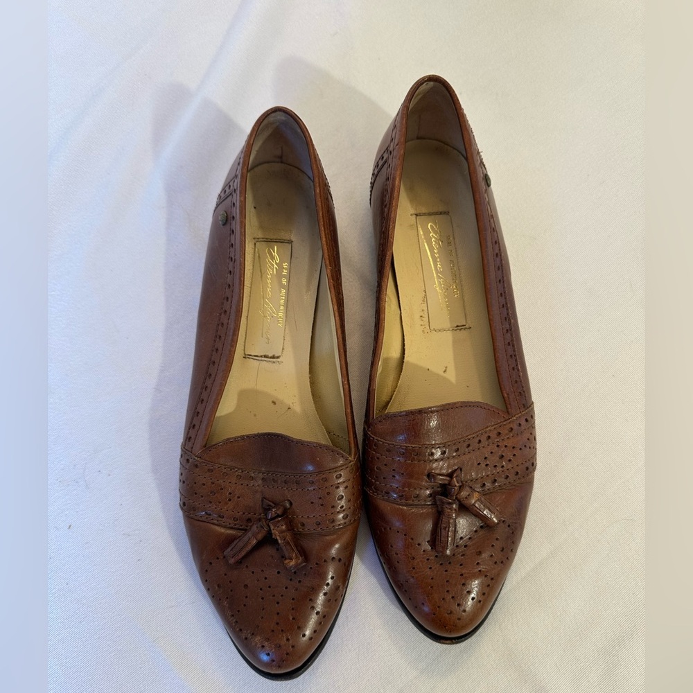 Women’s Etienne Aigner Genuine Leather Loafers in Excellent Condition